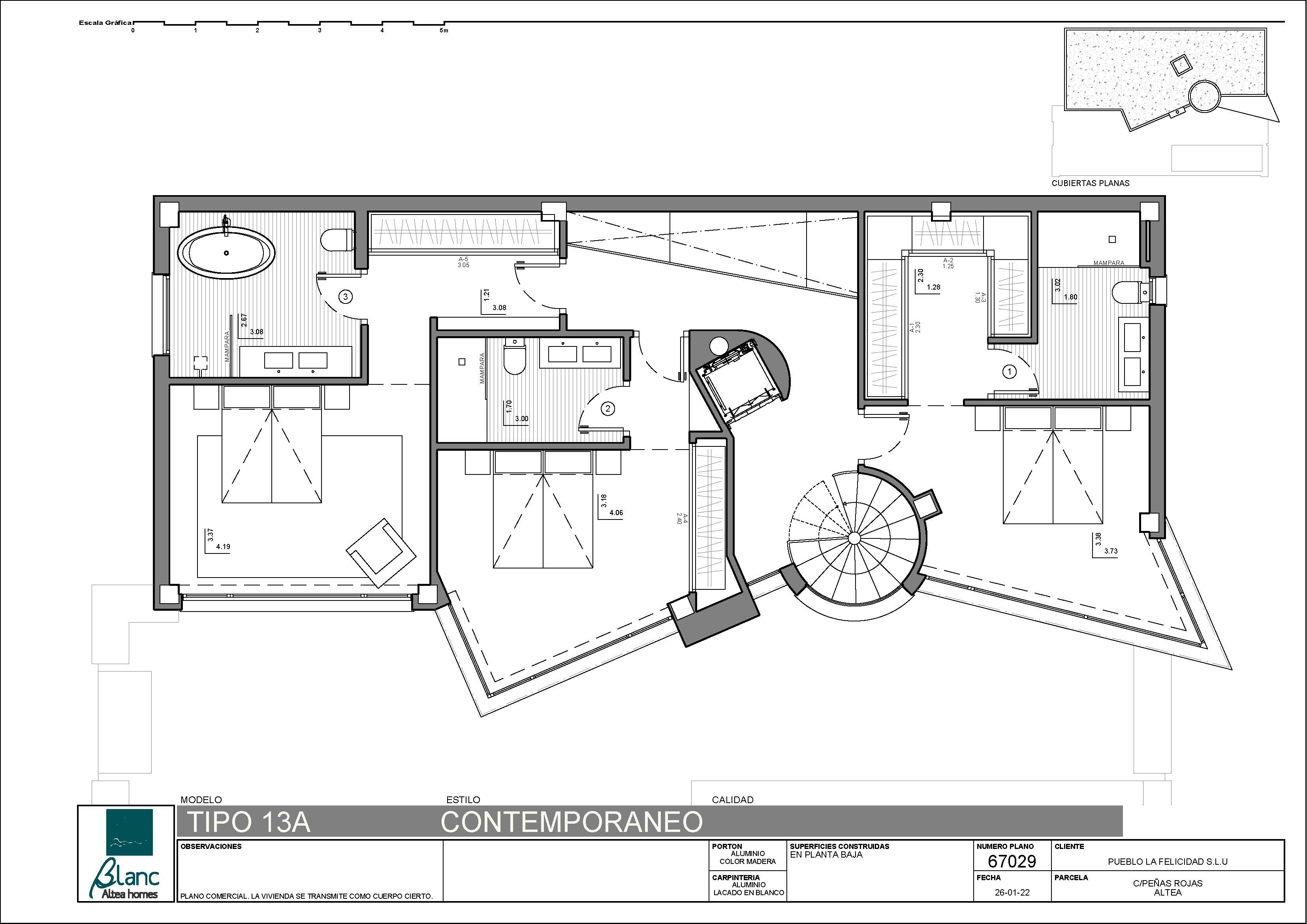 Prachtige nieuwbouw villa met 5 slaapkamers en panoramisch uitzicht te koop in Altea