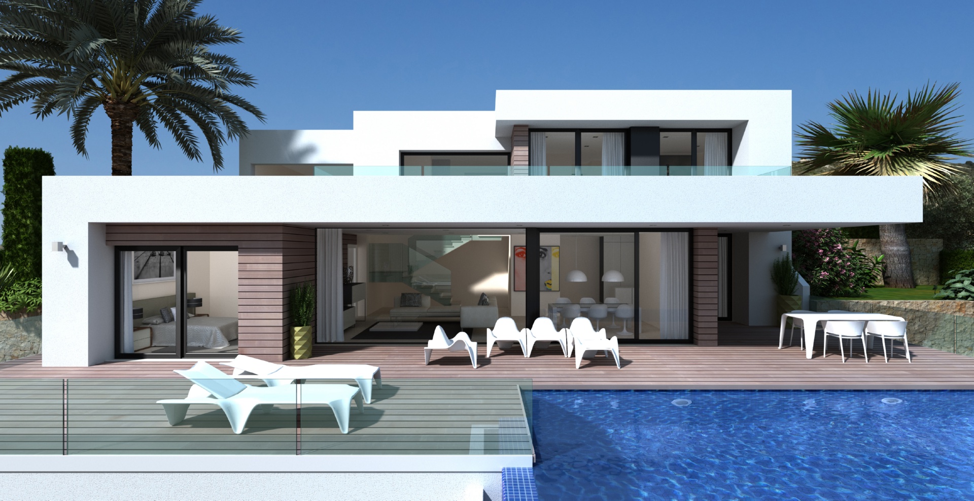 Luxus- moderne Villa